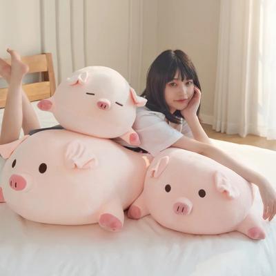 Peluches Kawaii Plush Pig Toys Doll Stuffed Animals Soft Plush Fill Pink Pig Pillow Room Sofa Decoration Cushion Birthday Gift