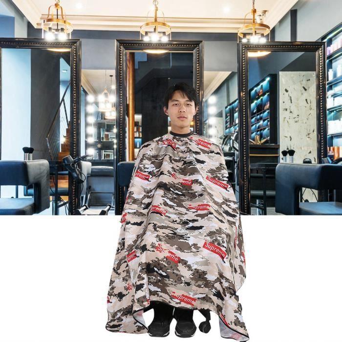 Tablier D'enveloppe De Coiffeur De Coiffure Antistatique Robe De Cape De Coupe De Cheveux De Salon Adulte Imperméable