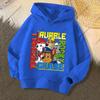 Cute PAW Patrol Kids Hoodies Skye Rubble Print Sweatshirt Trendy Long Sleeve Pullover Toddler Boys Girls Daily Outfit Gifts