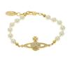 Vivienne Westwood Minibus Relief Brass Women's Bracelet, 61030001/02R772 [Used]