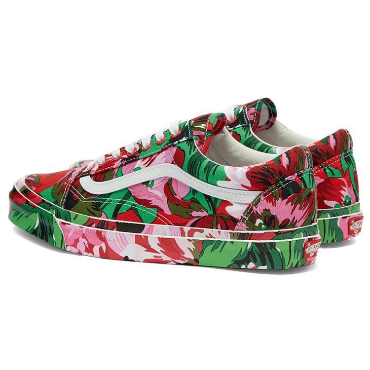 Vans Kenzo X Vans Og Old Skool Lx 'Floral Red' VN0A4P3X02G