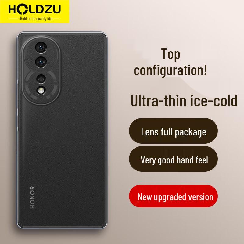 HOLDZU Full-Coverage Lens Protection Phone Case for Honor