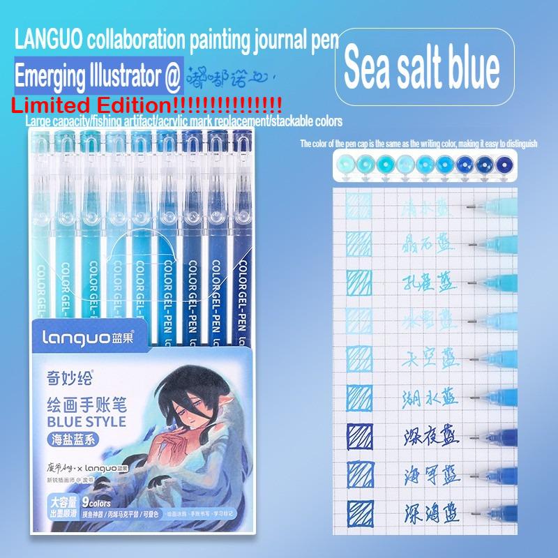 Languo 216 Colori Penna Manuale Multicolore 1,0 mm Colore Morandi Set di Penne Gel e Pennarelli Cancelleria Ufficio Forniture Scolastiche