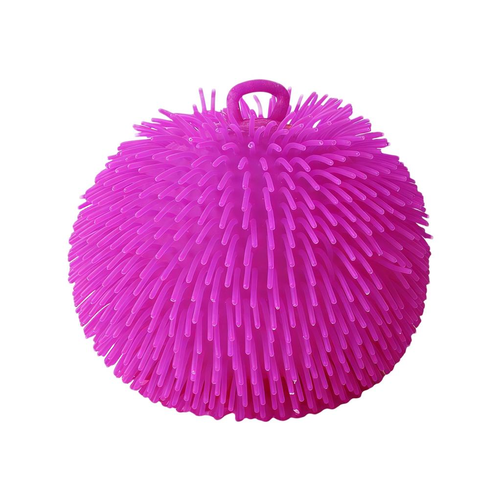 Leuchtendes Pompon-Quetschspielzeug — Leuchtendes Stressabbau-Spielzeug & Sensorisches Spiel