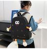 Biscuit Backpack Female Japanese Ins Wind Soft Cute Cartoon Cute Canvas Backpack Girl Student School Bag