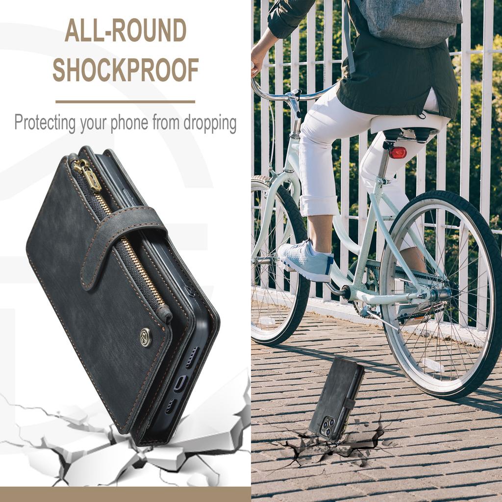 Suitable for iPhone 16 phone case A16 5G card slot phone case Samsung S24FE wallet protective case