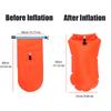 Inflatable swimming float storage bag Belted buoyancy tool  Outdoor swimming emergency buoyancy device