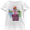 Powerpuffpinglorna Girls Rock T-shirt