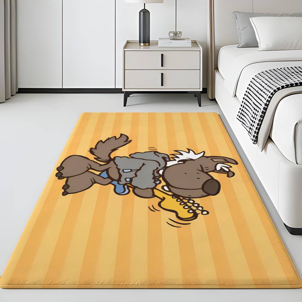 Toy N-Nici Floor Mat Soft Flannel Entrance Door Mat Non Slip Absorbent Bathroom Bedroom Floor Rug