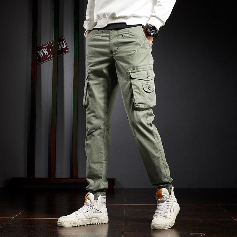 Jantour 2021 Pantalones Camuflaje para Hombre Algodón Casual Pantalones Cargo Militares Joggers Pantalones de Exterior para Hombre Bolsillos 3D Pantalones Harajuku