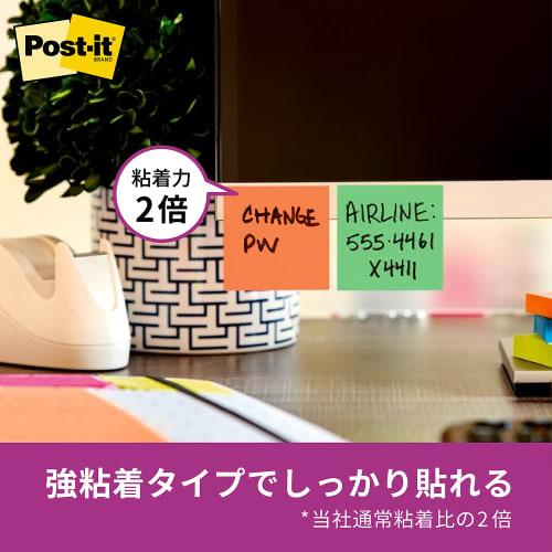 Post-it Notes Strong Adhesive Notes Multicolor 6 75 X 75 Mm 90 Sheets X 12 Books 6541SS-MC-6