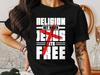 Jesus Sets Free T-Shirt, Christian Faith Shirt, Religion T-Shirt, God Tee, Christianity Gift, Jesus Lover, Religious Apparel