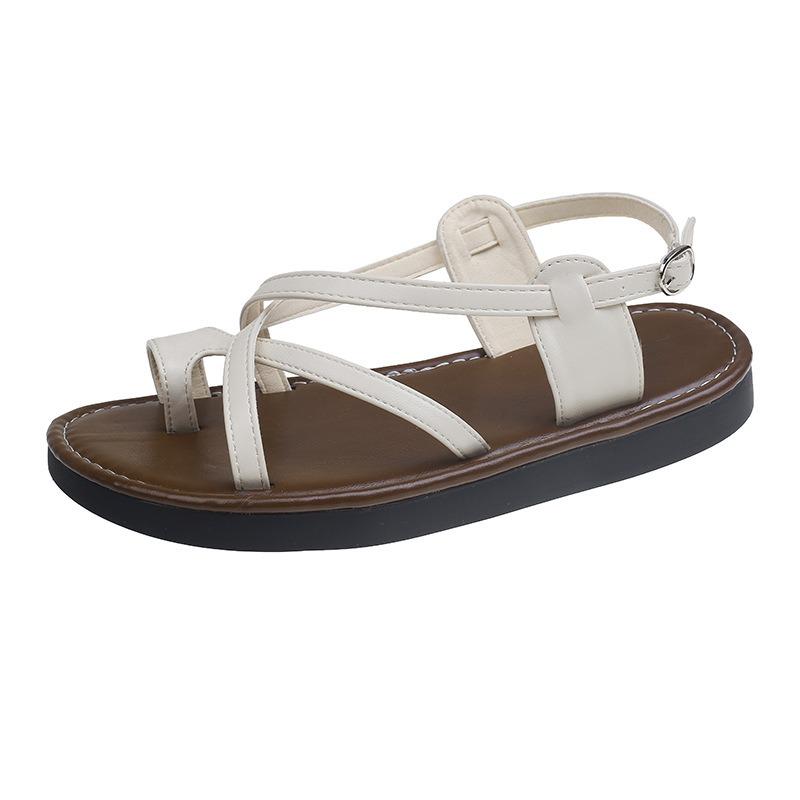 Sandals fairy fairy wearing beach shoes summer new student cool flat-soled women's shoes