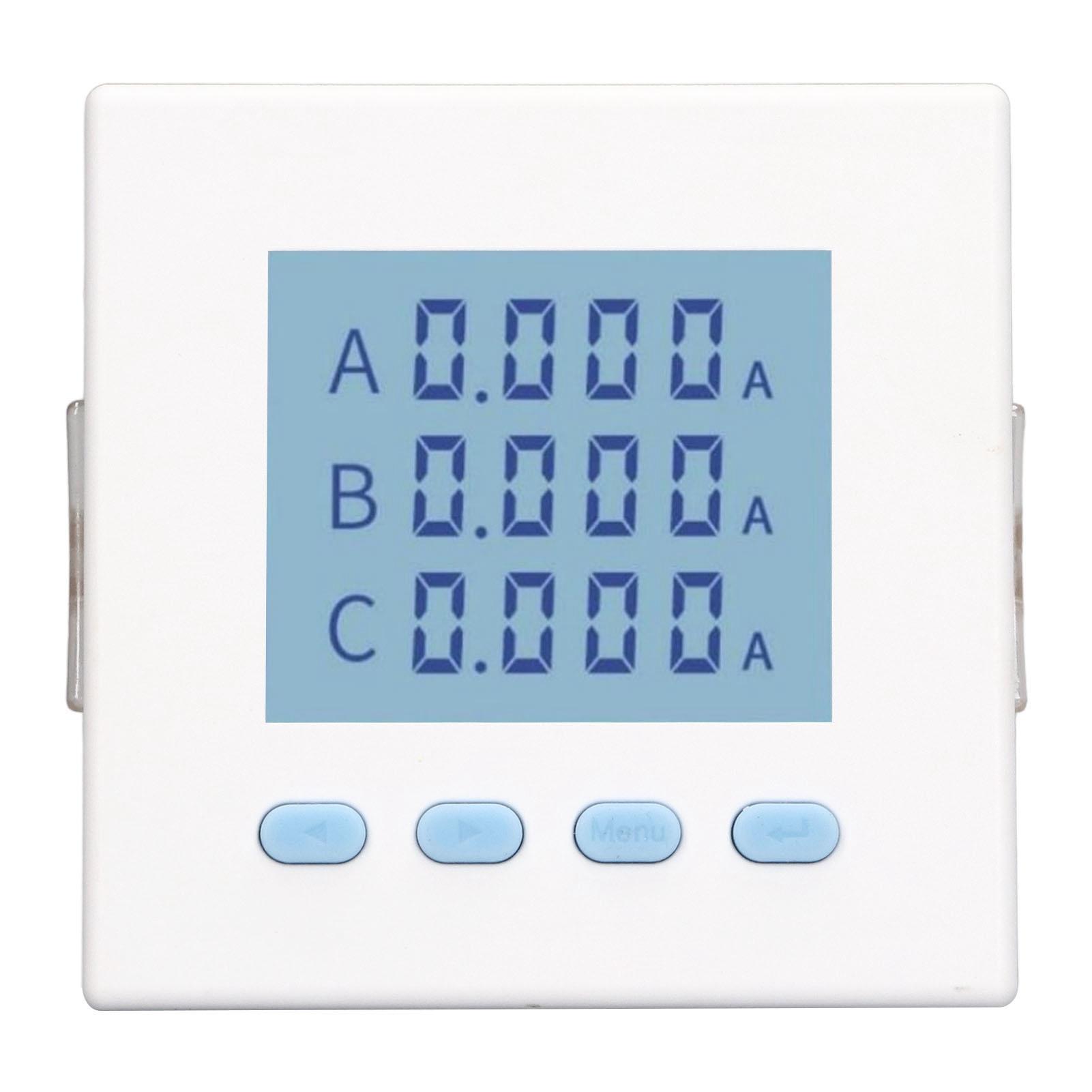 

Digital 3 Phase Energy Meter Tester Electricity Power Usage Monitor Intelligent LCD AC220V 5A