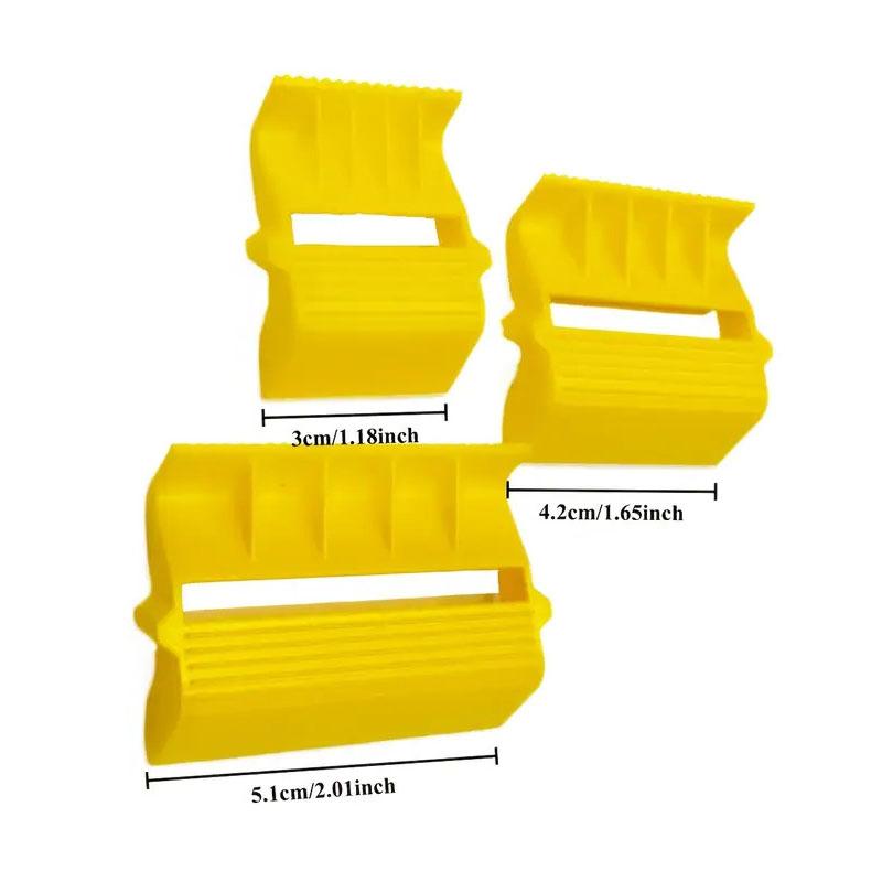 3Pcs Mini Tape Dispenser With Precision Cutter - Ideal For Painters & Craftsmen, Daily Office Essentials, Diy Painting Accessory