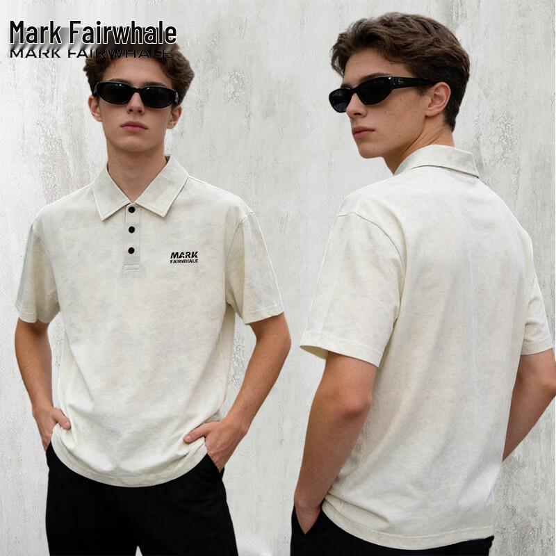 Mark Fairwhale Men s Summer Heavyweight Polo T-Shirt S