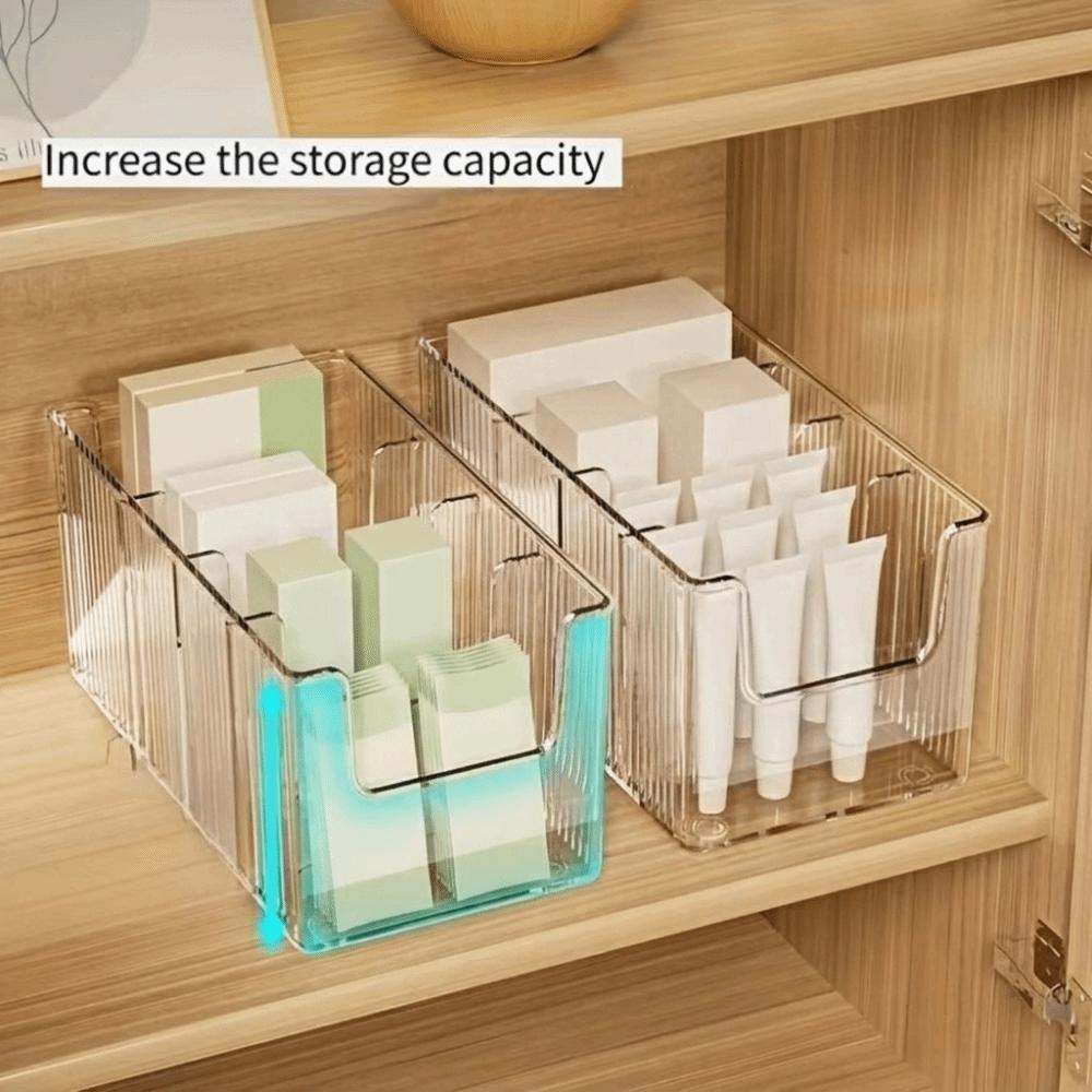 Stackable Pill Organizer Container Clear Lid Medical Supplies Holder Durable Medicine Storage Box