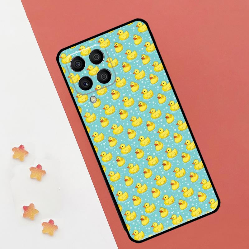 Yellow Duck For Samsung Galaxy M31 M55 M15 M11 M21 M13 M33 M35 M53 M14 M34 M54 M12 M32 M52 M06 M16 Case
