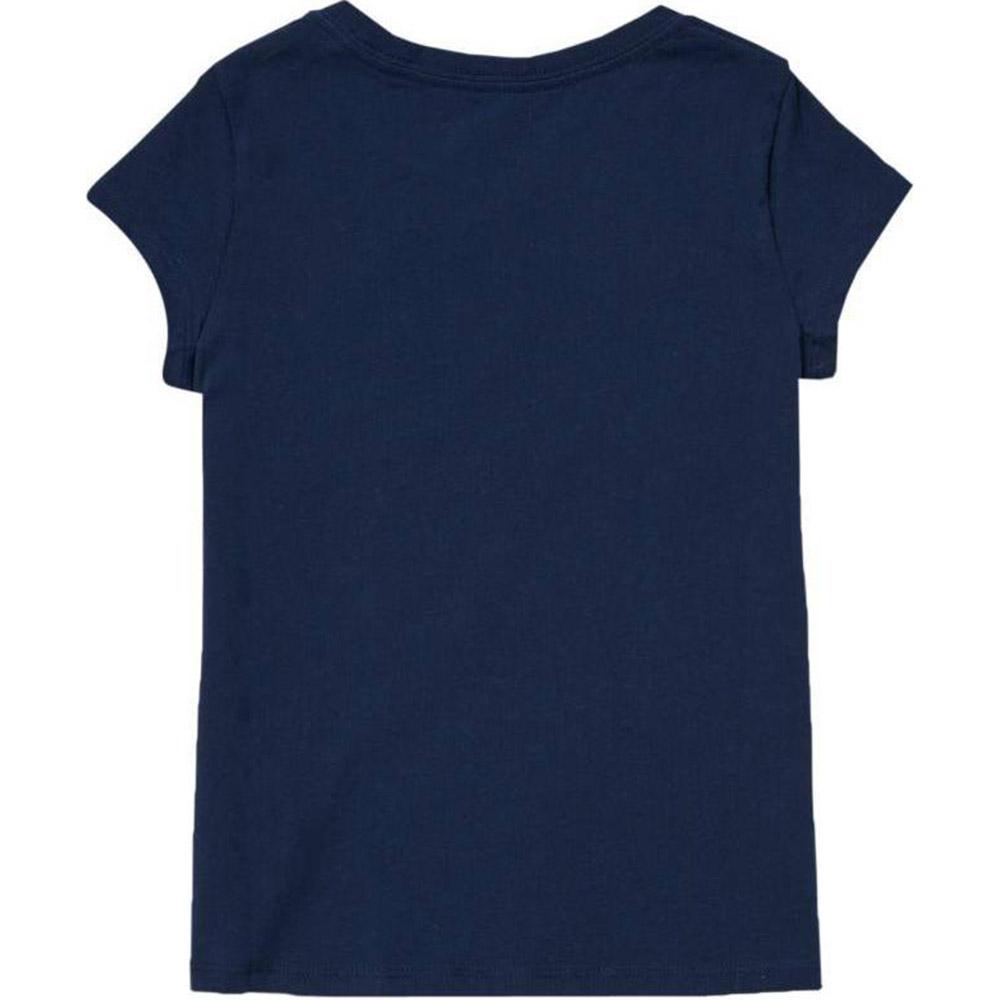 Polo Ralph Lauren Solid Color Round Neck Logo Embroidered Short Sleeve T-Shirt Kids Tops Deep-Blue 313833549-010
