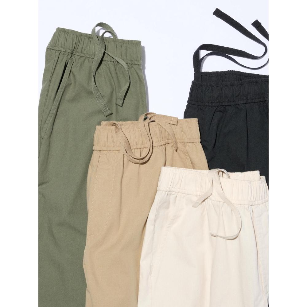 Uniqlo Cotton Relax Ankle Pants