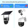 Single/Binocular Solar Surveillance Camera WiFi/4g Wireless Connection Waterproof Night Vision High-definition Security Monitoring