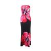 Robe de plage bodycon élégante style européen 2025 sans bretelles