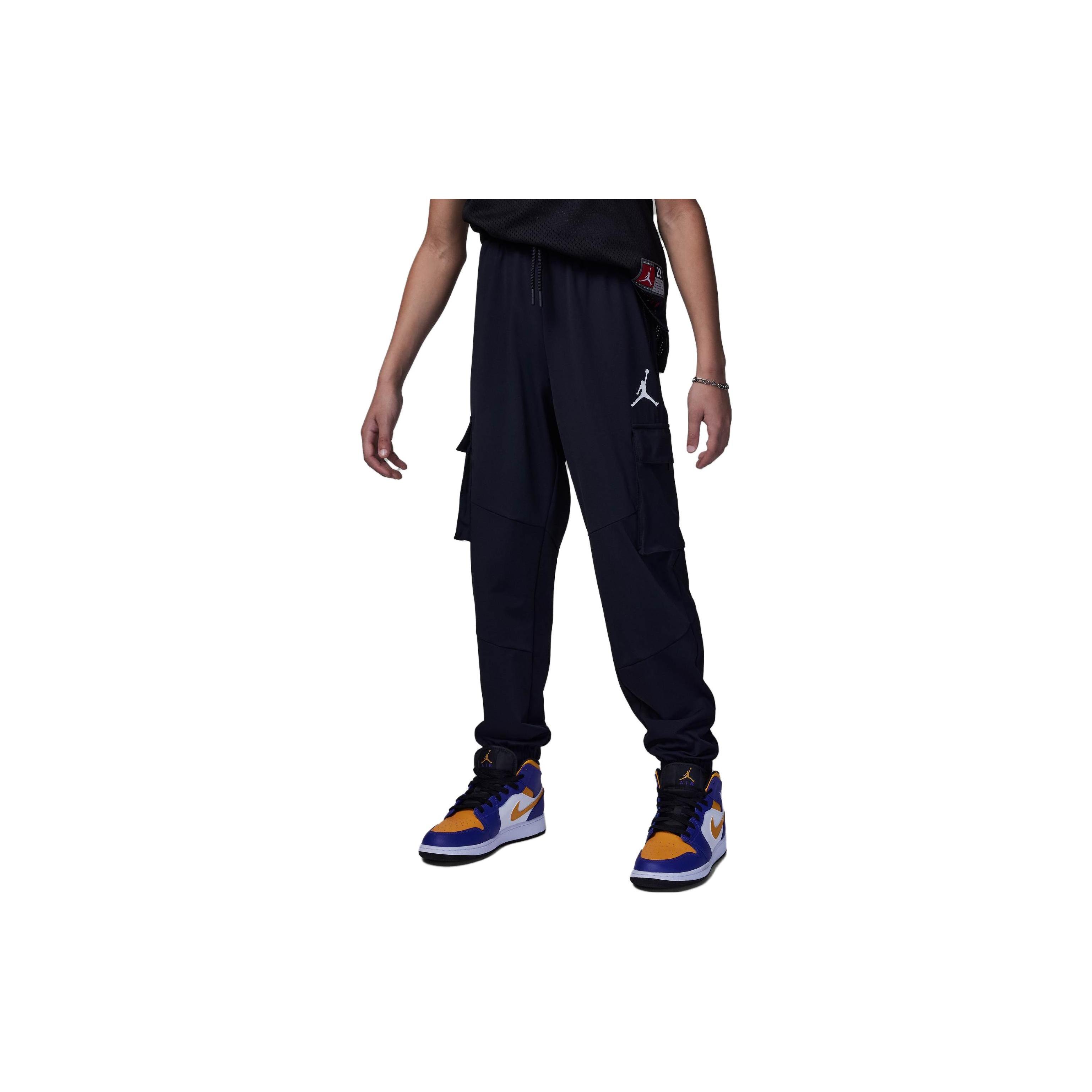 (GS) Air Jordan Cargo Pants  Black  Kids  FQ0656-010 L