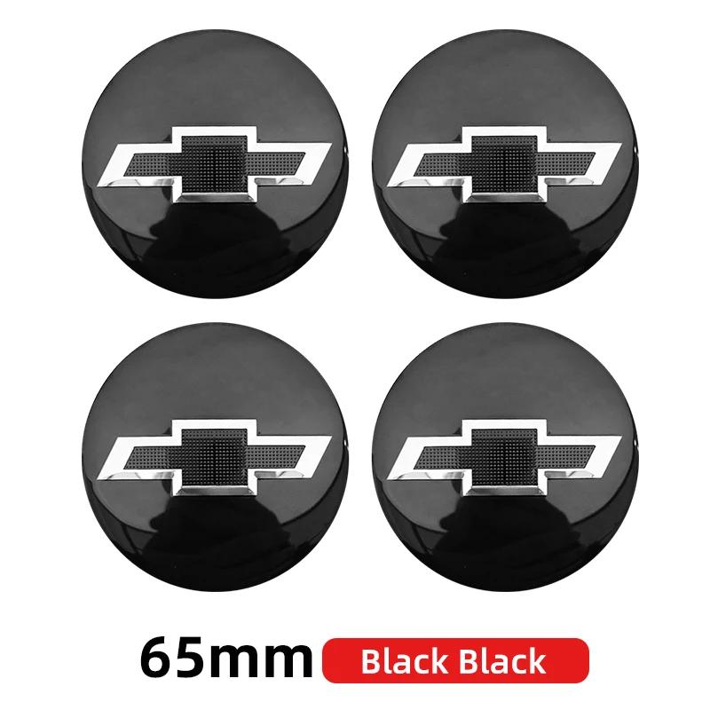 4 stuks 3D 56mm 60mm 65mm Auto Wielnaafkap Voor Chevrolet Logo Embleem Naafkap Auto Logo Sticker Styling Accessoires