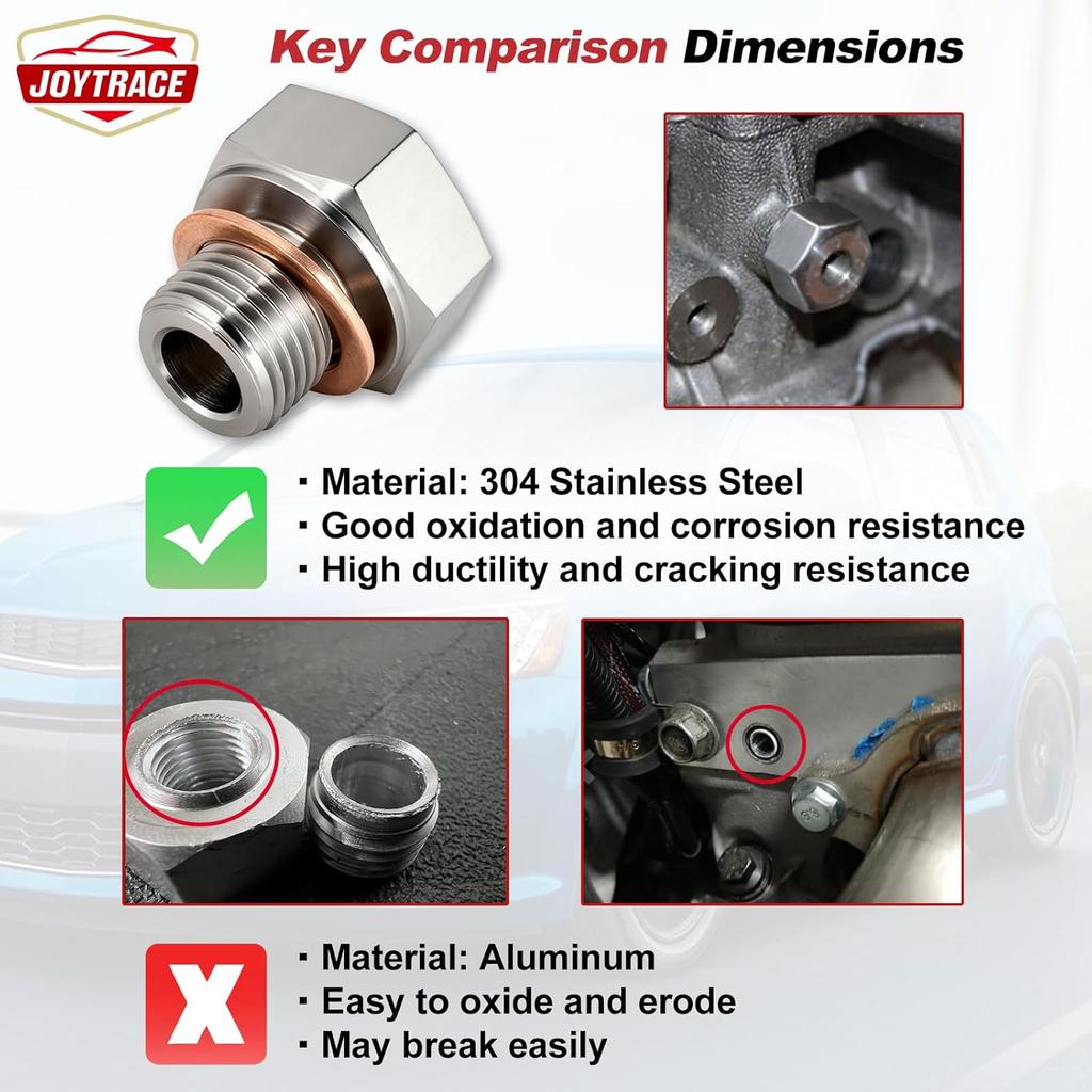 Oil Pressure Sensor Adapter For GM LS Series Engines LS1 LSX LS3 4.2L 4.3L 4.8L 5.3L 6.0L 6.2L M16 1.5