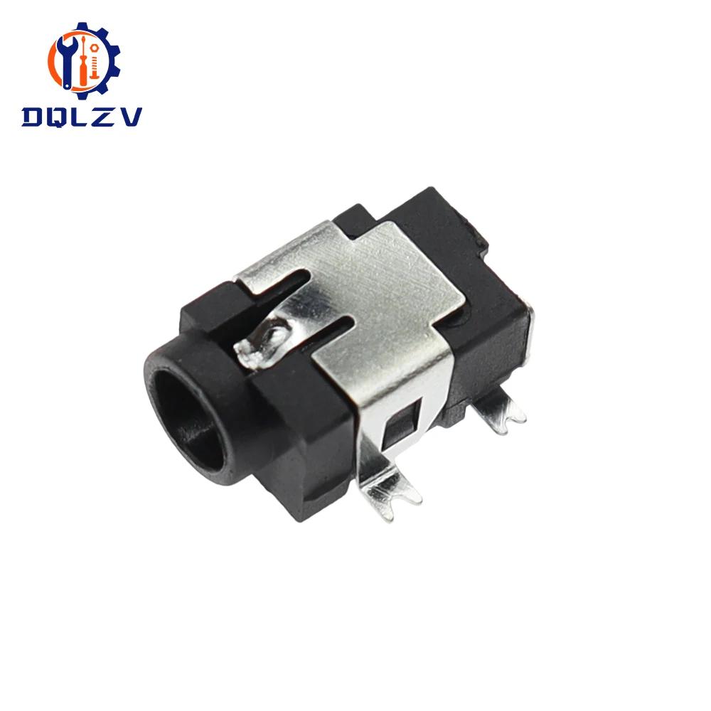 DC-031A 3.5*1.3MM Power Adapter Female Connector DC-031 DC031A 4Pin SMD SMT Power Jack Socket 3.5×1.3mm