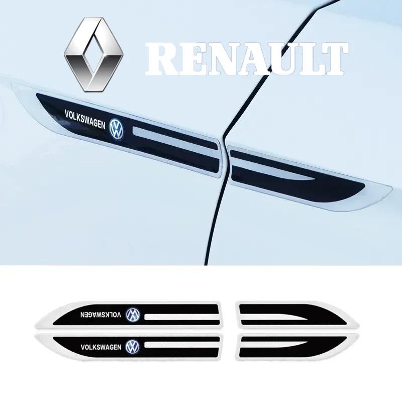 New 2pcs Epoxy Sticker Car Fender Side Wing Emblem Badge Sticker For VW Volkswagen Polo Jetta Golf Passat Tiguan TouranPC6