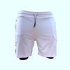 Men's Running Shorts 2-in-1 5/5 Quick Drying Fitness Straight Leg Mid Length Pants
