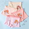Langsha Girls' Summer Ice Silk Mesh Antibacterial Boxer Briefs