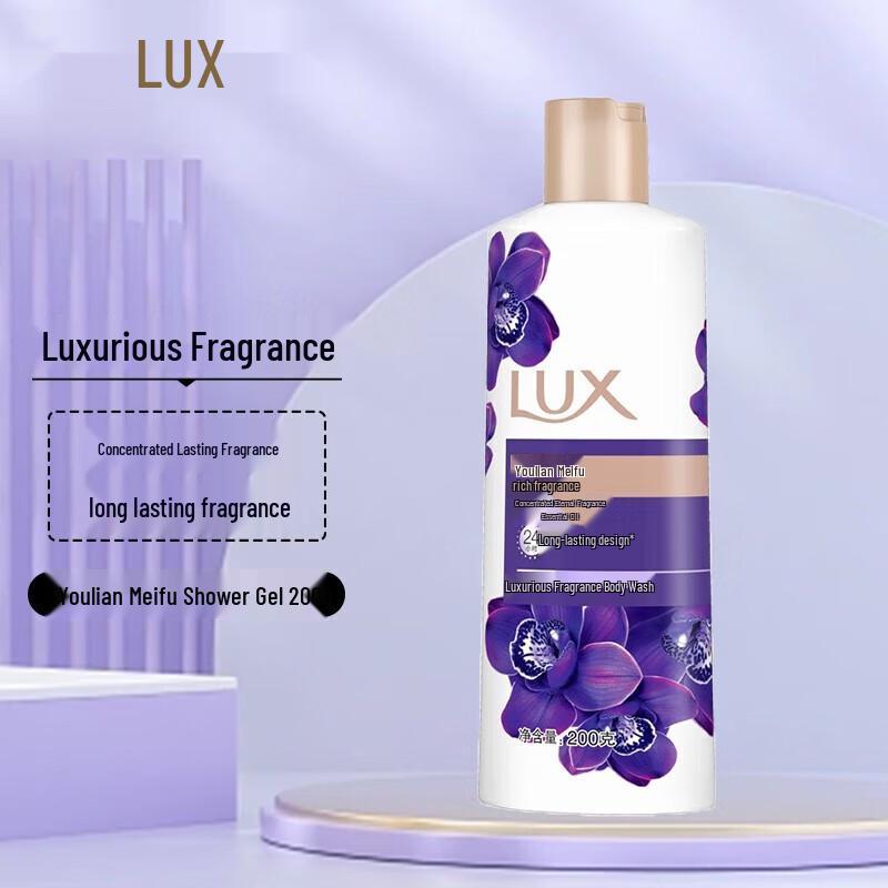 Lux Scented Shower Gel 12-Bottle Value Pack