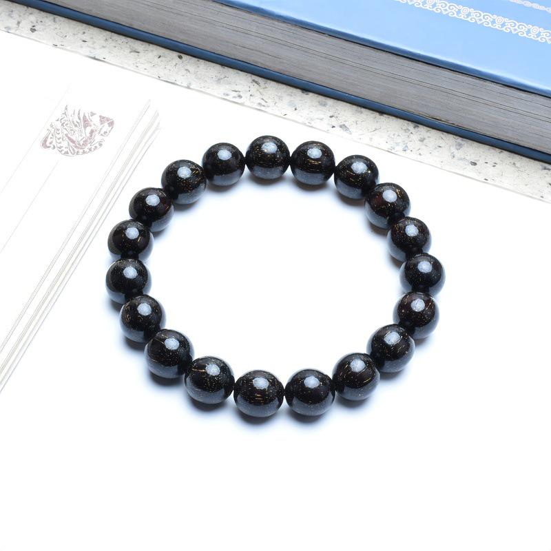 Venus Old Material Small-Leaf Red Sandalwood Prayer Beads Chain - High Oil Density, Unisex, New Chinese Style Decoration Gift