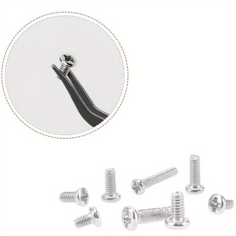 Un jeu de 500 mini vis de réparation avec un tournevis, parfait pour réparer des lunettes, des montres, des ordinateurs portables et des appareils électroniques