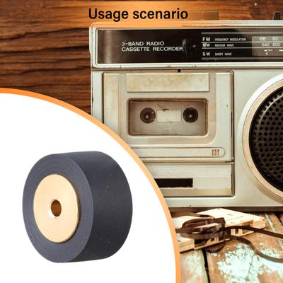 Rubber Pinch Roller Copper Pressure Tape Wheel for Professional Recording Application 13.5x7x6.5/13.5x8x6.5 2.0/2.5