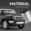 1/24 Scale TOYOTA FJ Cruiser Off-Road SUV Alloy Metal Diecast Model Car High Quality Decorative Trendy Ornaments Gifts Box for Friend