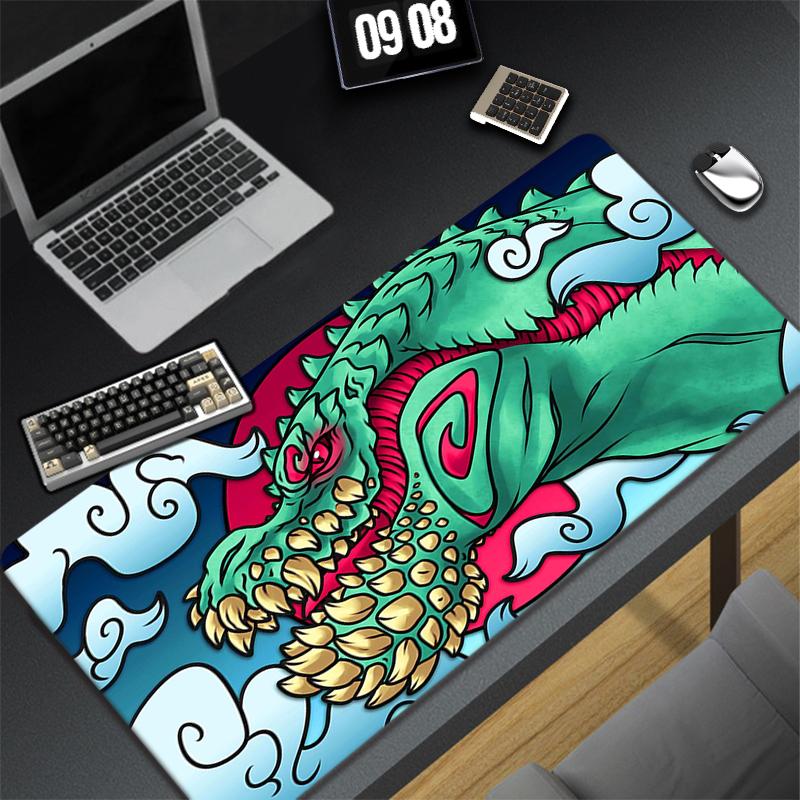 Monster Hunter Mouse Pad Gamer Mousepad Company Keyboard Mat Mause Gamer PC Cabinet Desk Table Pad Gaming Laptop Large Deskmat