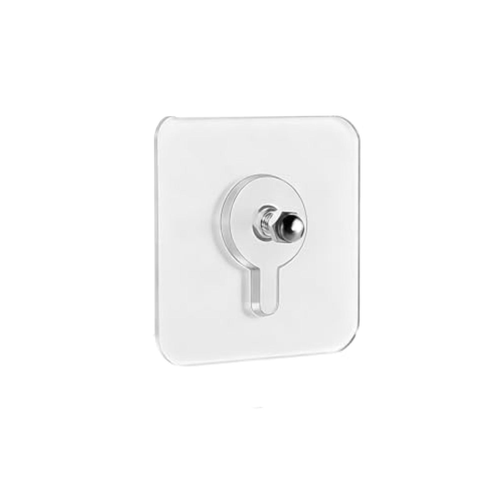 

No-Drill Screw Stickers, Reusable Drill Free Adhesive Hooks, Removable Nail Free Wall Hangers, Picture Hangers Without Nails For Wall Mount, Bathr