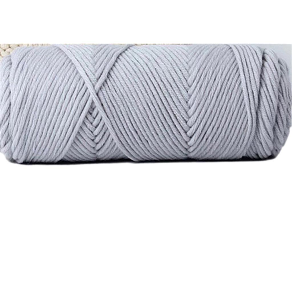 Milk Cotton Thread Colorful Milk Cotton Yarn Soft Comfort Milk Cotton Crochet Knitwear DIY Hand Knitting Yarn Mulitcolor