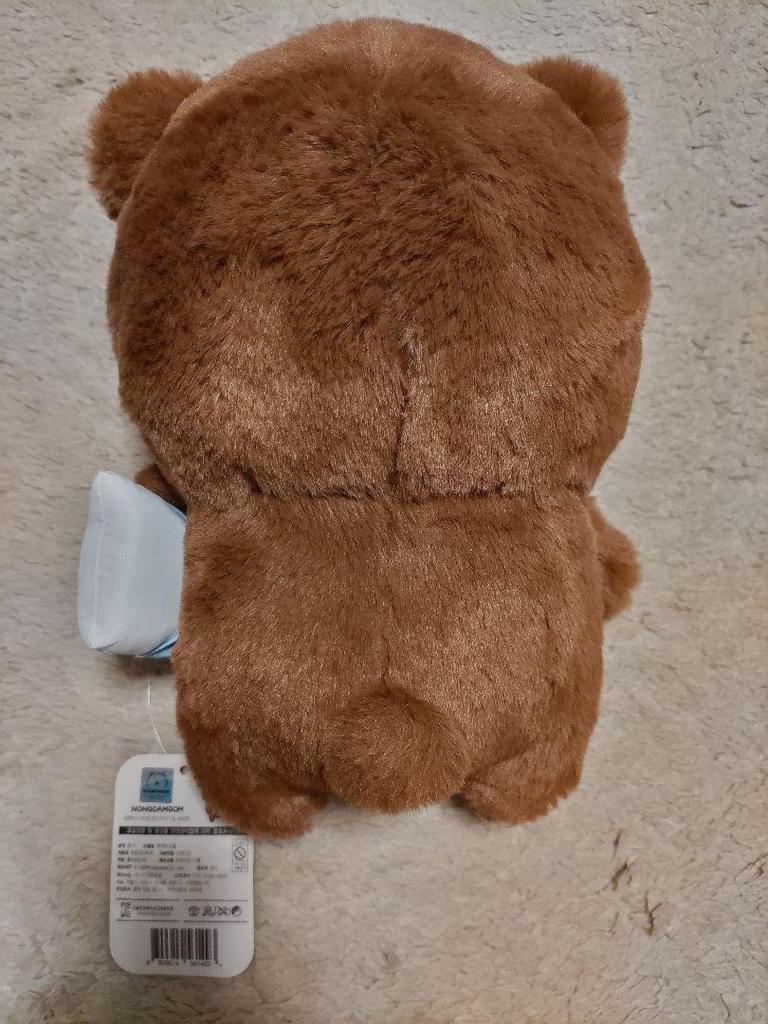 [USED] NONGDOMGOM Korean Version of Jibun Tsukkomi Kuma Plush Toy "I Want To Hibernate