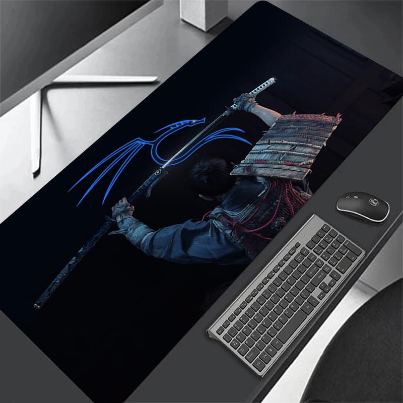 Kali Linux Mousepads Company Mouse Mat X Natural Rubber Nonslip Keyboard Desk Mats Kawaii Large for Laptop Gaming Mouse Pad