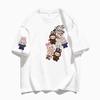 Cartoon LABUBU 3D Print Mens Womens T-Shirt Short-Sleeved Unisex  Versatile Casual Trend Clothes Gift