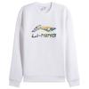 Li Ning Sweatshirts Unisex White Crew Neck Moderate AWDVH37-2