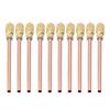 10PCS Access Service Valves High Strength Brass One Way Air Conditioner Charge Needle Valve Replacement