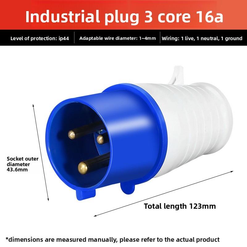 

3/4/5PIN Car Connection Plug Adapter Main Plug Hook Up Site Adapter Mains Hook Up Site Socket Adapter 16A Caravan Motorhome