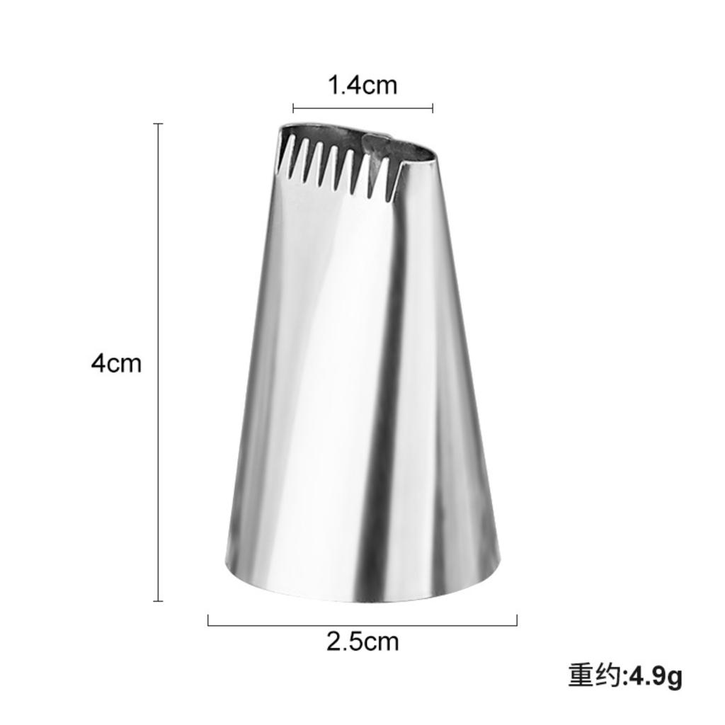 Seamless Decorating Nozzle Stainless Steel DIY Cake Tools