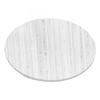Round Table Cover 47.24" Washable Tablecloth with Elastic Edge 3D Stain-Resistant Table