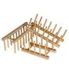 Kitchen Storage Rack Bamboo Anti-skid Plate Pot Lid Dish Bowl Drying Holder Organization Cutting Board Drainage Stand